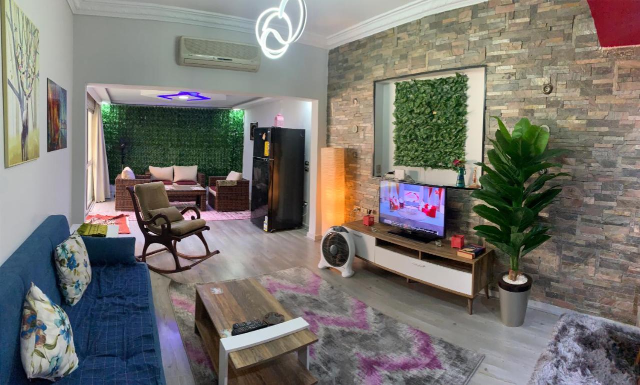 Apartment With A Private Garden In New 开罗 外观 照片