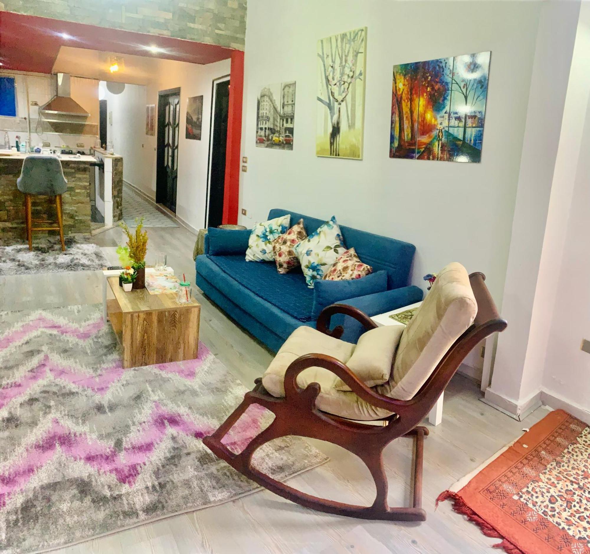 Apartment With A Private Garden In New 开罗 外观 照片